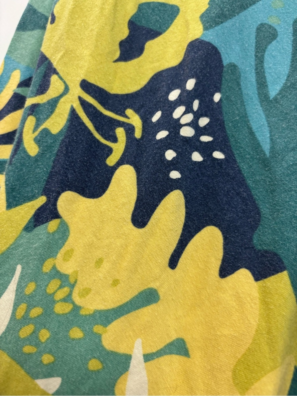 Patagonia Midi Halter Dress Tropical Floral Print Cotton Granola Girl Camping - Picture 7 of 7